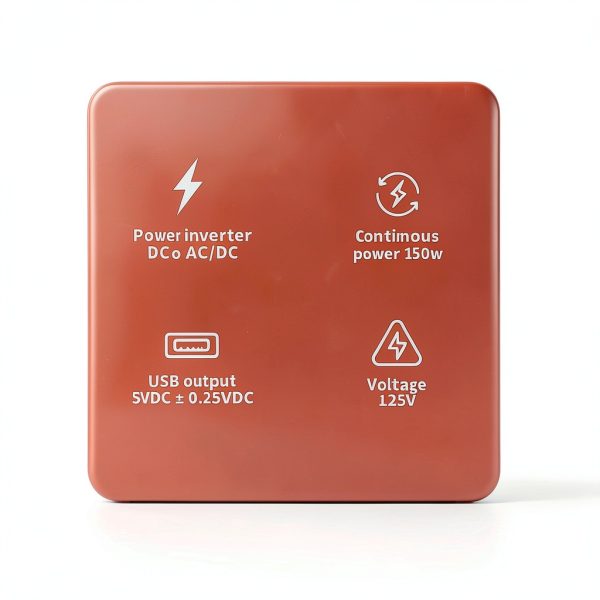 RadioShack 150W Power Inverter 3 Plug USB Car Outlet-5