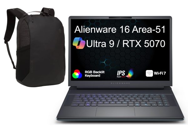 Alienware 16 Gaming Laptop Ultra 9 64GB 2TB SSD Backpack-0