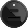 BOOST CHARGE Dual Car Charger Fast Charging 37W USB-C PD-1