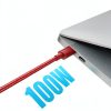 Anker USB C Cable 100W Nylon Durable for iPhone MacBook-1