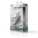 CL PD Car Charger 30W Fast Charging Dual USB Ports-0
