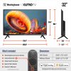 Westinghouse 32 inch Smart HD Xumo TV Voice Remote-5