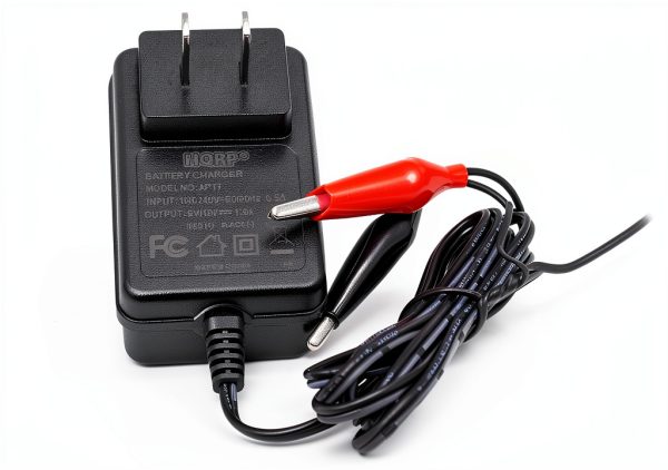 HQRP Sealed Lead Acid Smart Battery Charger 6V 12V 1A-0