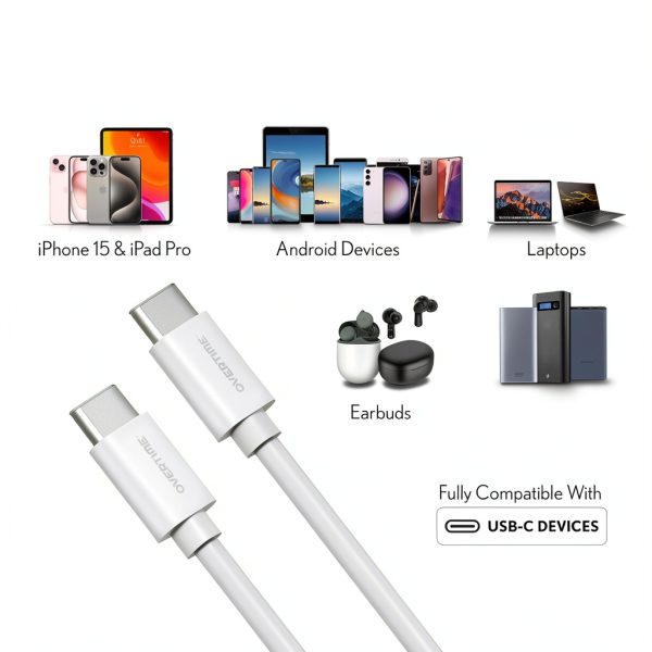 Overtime 38W USB C Car Charger Fast Charging Dual Port-8