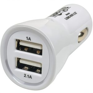 Tripp Lite Dual USB Car Charger Fast Charging Devices-0