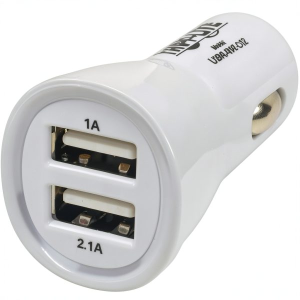 Tripp Lite Dual USB Car Charger Fast Charging Devices-0