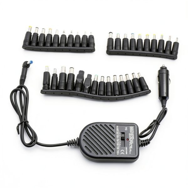 Universal Laptop Car Charger 80W 34 Tips Travel Power-1