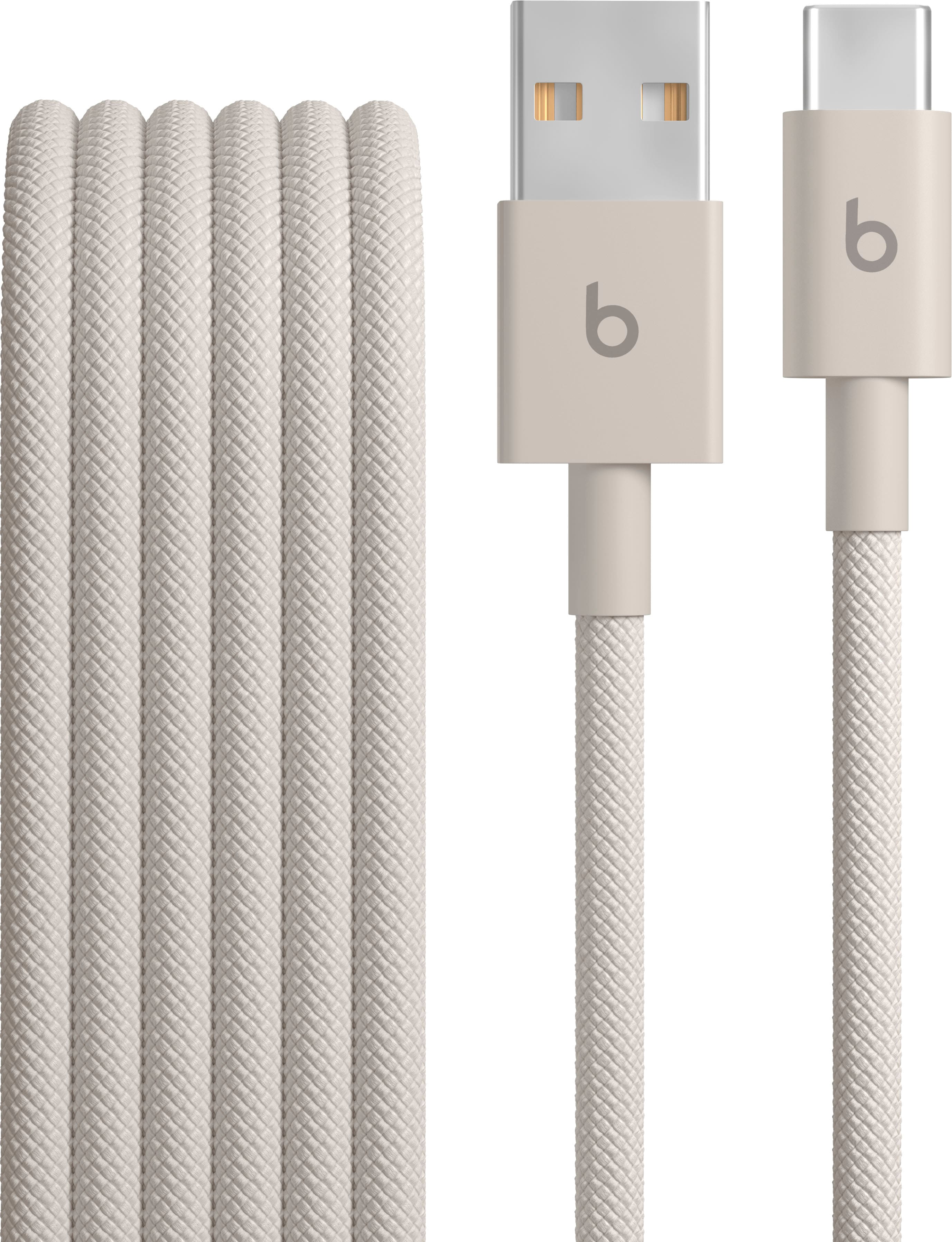 Pavo woven USB-C cable in use with a smartphone