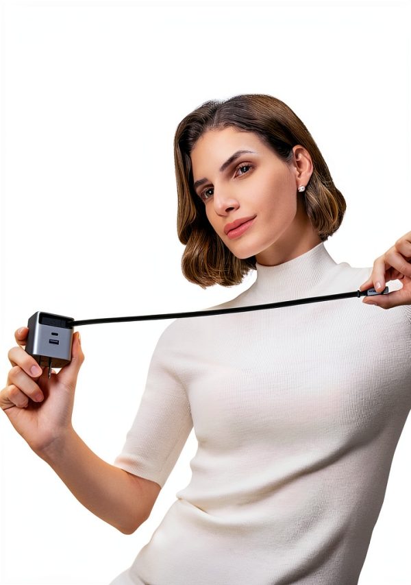 UGREEN Nexode 65W GaN Charger Compact Foldable 3 Port-2