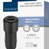 Insignia 53W Car Charger Fast Charge Smartphones Tablets-8