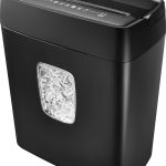 Insignia 6 Sheet Crosscut Shredder Security Compact Design-0