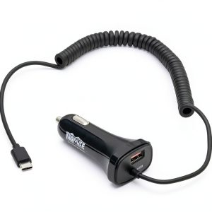 Eaton Tripp Lite USB Car Charger Dual Port QC 30 Fast-0