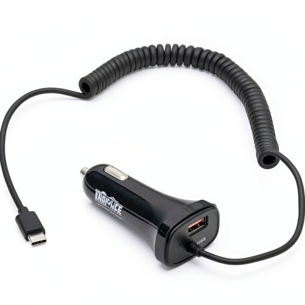 Eaton Tripp Lite USB Car Charger Dual Port QC 30 Fast-0