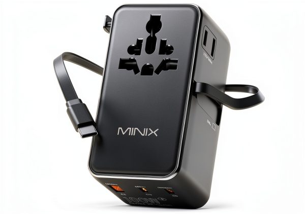 MINIX TP100C 100W GaN III Universal Travel Charger Adapter-0