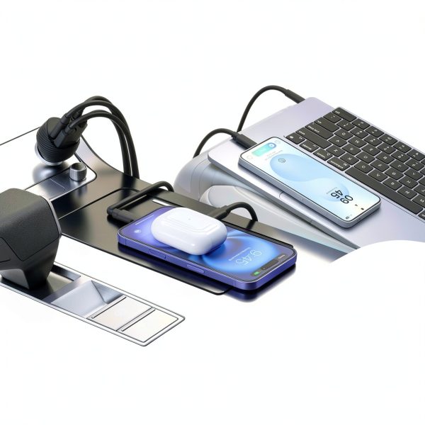 HyperGear Quad Port Car Charger Fast Charging 77W-2