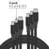 Insignia USB-C to USB-C Braided Charge and Sync Cables-8