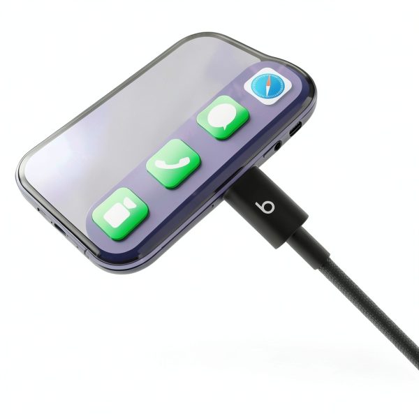 Beats USB A to C Braided Cable Fast Charging Durable-2