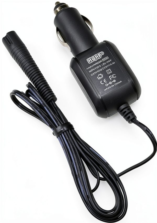 HQRP Car Charger Braun Shaver Replacement 12V DC Power-4