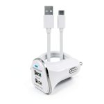 Hi Power Dual USB Car Charger Fast Charging Smart Safety-0