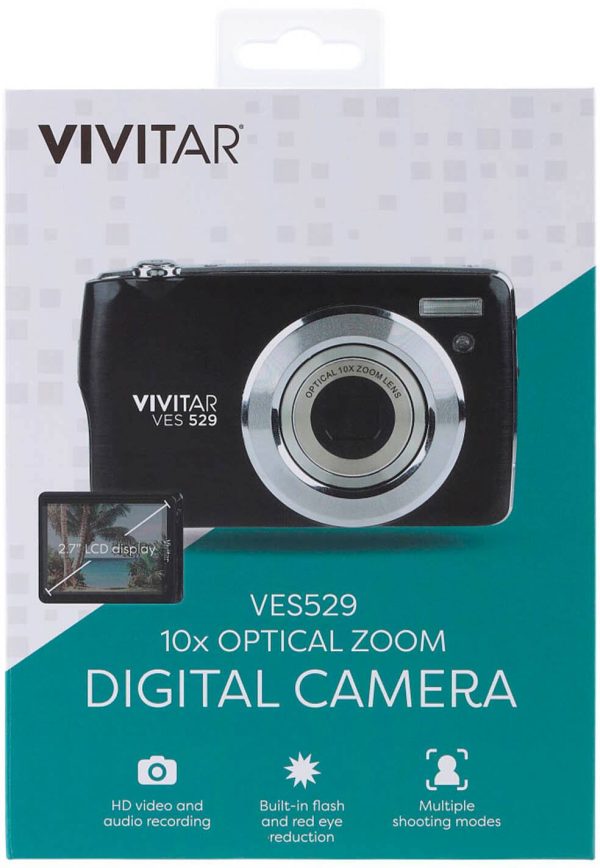 Vivitar VES529 Digital Camera 16mp HD Video 10x Zoom-7