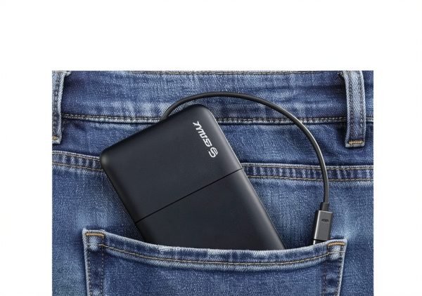 Esoulk 10000mAh Power Bank 45W Fast Charging Built-in Cable-9