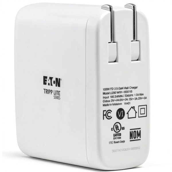 Eaton Tripp Lite USB C Wall Charger GaN 100W PD3.0-1