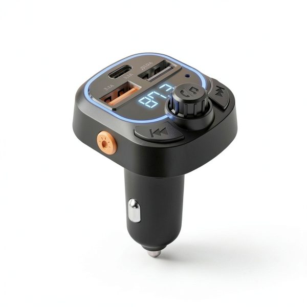 IntelliCast Road Bluetooth FM Transmitter Wireless Audio Car-0