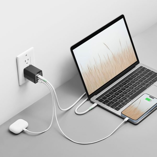 Insignia 65W USB C Wall Charger GaN Compact Foldable Plug-2