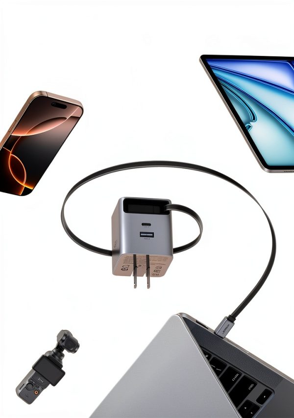 UGREEN Nexode 65W GaN Charger Compact Foldable 3 Port-5