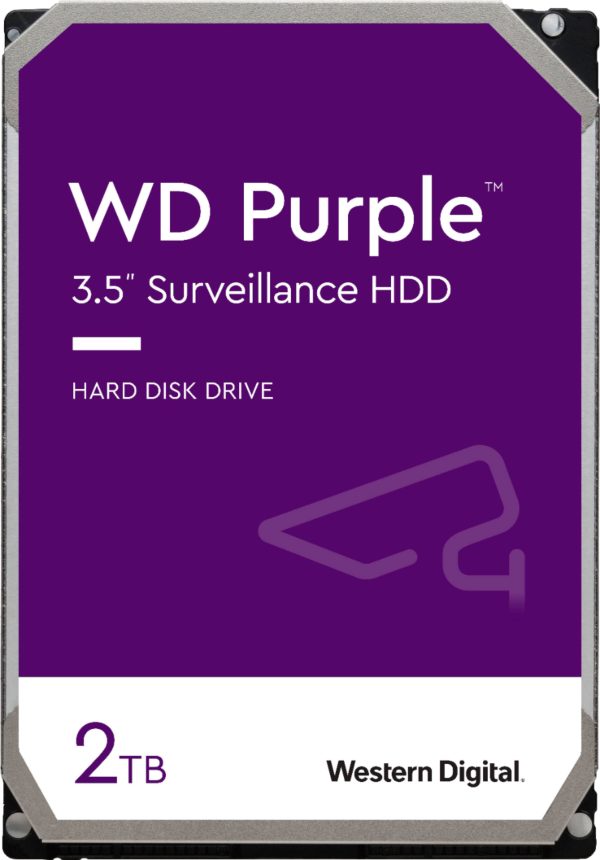 WD Purple 2TB Surveillance Hard Drive Internal SATA Storage-0
