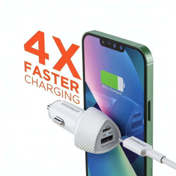 HyperGear Car Charger Dual Output Fast Charging Apple-8