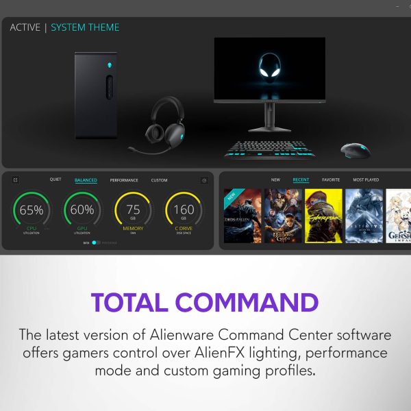Alienware Aurora Gaming Desktop RTX 5070 Intel Core Ultra-12