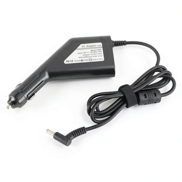 HP Laptop Car Charger 65W Compact Design for Travelers-2