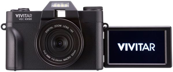 Vivitar VECXX101 4K Digital Camera Black Photography-4