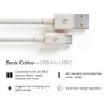 Pavo USB C Cable 5ft Woven Design Fast Charging Data Sync-1