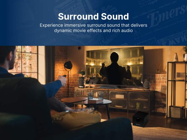 Emerson Home Theater DVD Player Surround Sound System-6