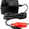 HQRP Sealed Lead Acid Smart Battery Charger 6V 12V 1A-2