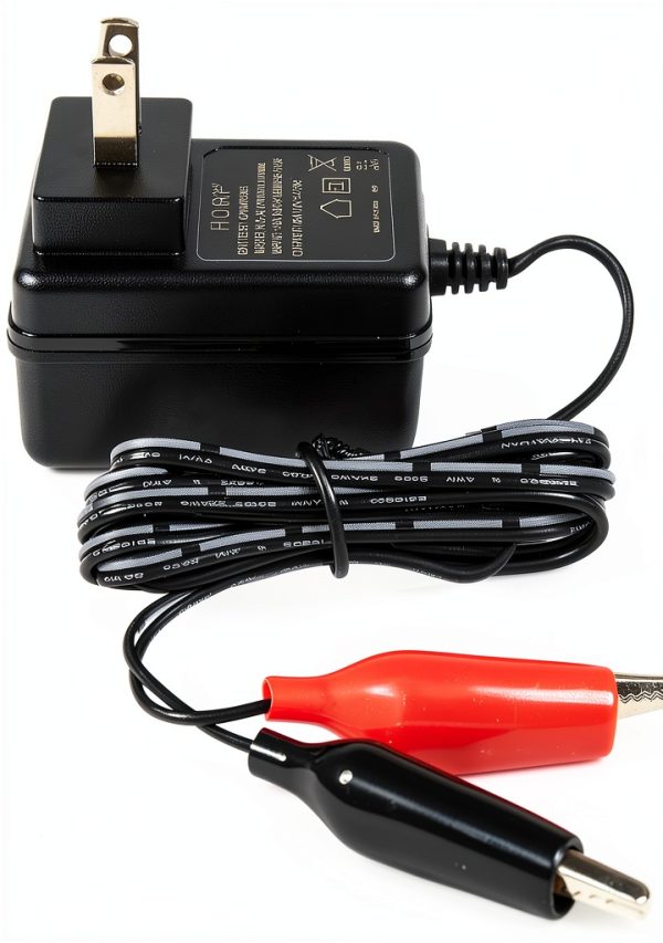 HQRP Sealed Lead Acid Smart Battery Charger 6V 12V 1A-2