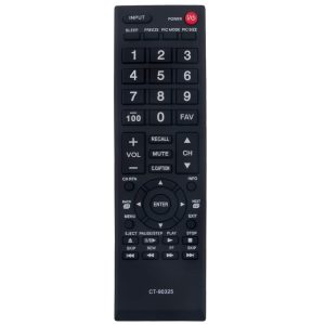 Toshiba TV Remote Control Replacement Universal Fit CT90325-0