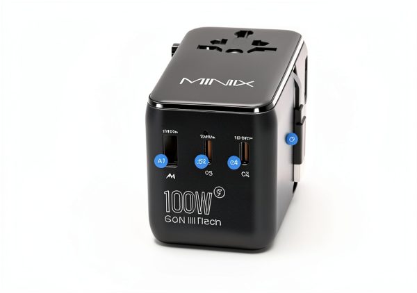 MINIX TP100C 100W GaN III Universal Travel Charger Adapter-11