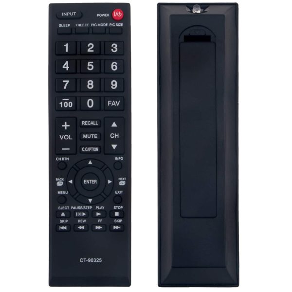 Toshiba TV Remote Control Replacement Universal Fit CT90325-2