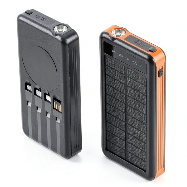 Outdoor Solar Power Bank 10000mAh Solar Charger Waterproof-0