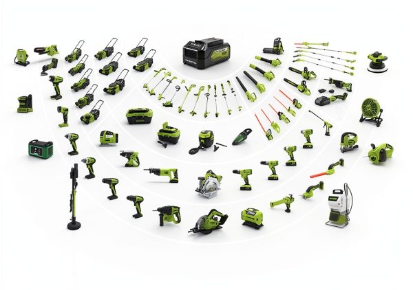 Greenworks 24V Lithium Ion Battery Power Tools Lawn-7