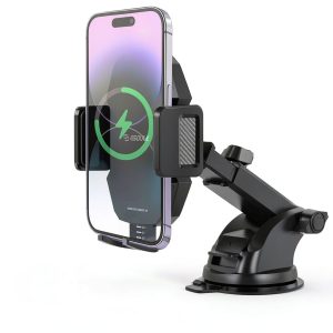 Esoulk 15W Wireless Fast Charging Car Mount Universal Qi-0