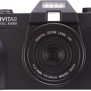 Vivitar VECXX101 4K Digital Camera Black Photography-0