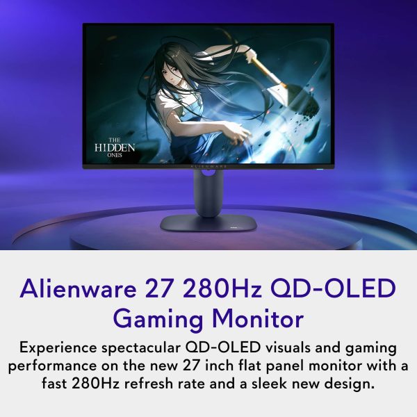 Alienware AW2725D 27 QD OLED Gaming Monitor 280Hz HDR-1