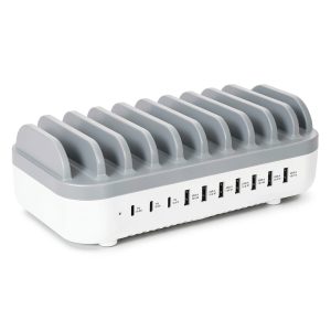 Manhattan 10 Port USB Charging Station Fast PD Power-0
