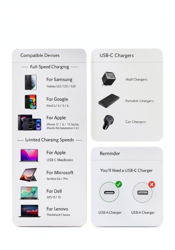 Anker USB C Cable 60W Fast Charging Nylon Durable-4