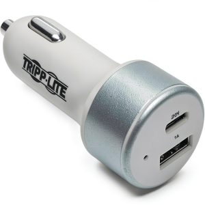Eaton Tripp Lite Dual USB Car Charger PD Fast Charging-0