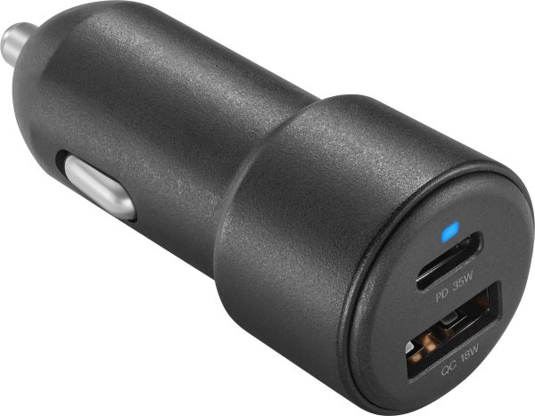 Insignia 53W Car Charger Fast Charge Smartphones Tablets-5